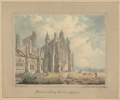 Melrose Abbey, Roxburghshire von Edward Dayes