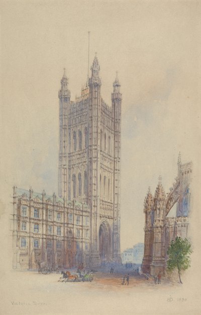 Victoria Tower von Edward Duncan