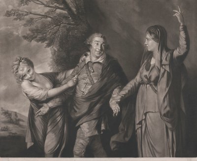 Garrick zwischen Tragödie und Komödie von Edward Fisher