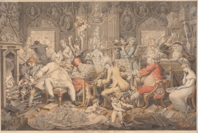 Liebhaber der Tye-Wig-Musik von Edward Francis Burney