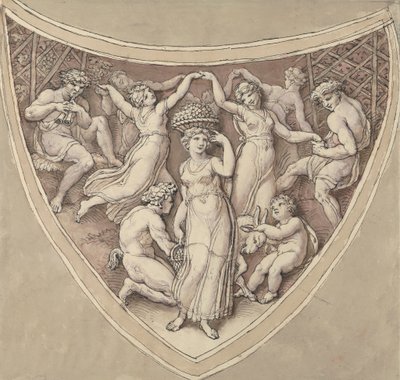Bacchanalia von Edward Francis Burney