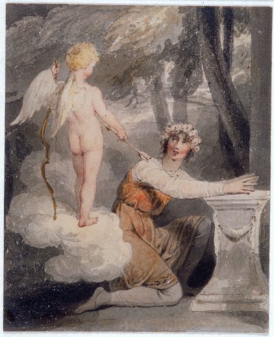 Jugend mit Rosen gekrönt von Edward Francis Burney