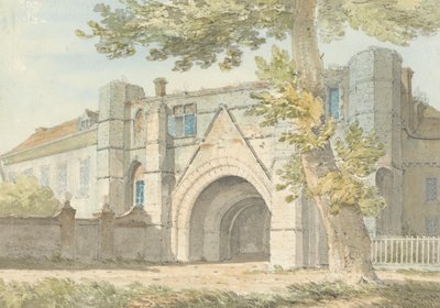 Reading Abbey Gateway von Edward Hawke Locker