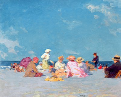 Nachmittagsvergnügen, ca. 1907-27 (Öl auf Leinwand) von Edward Henry Potthast