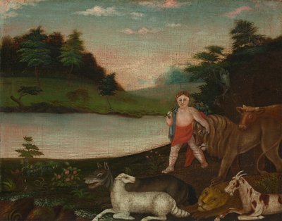 Das friedliche Königreich, um 1816-18 von Edward Hicks