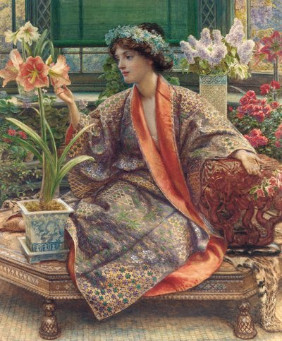 Eine Treibhausblume von Edward John Poynter