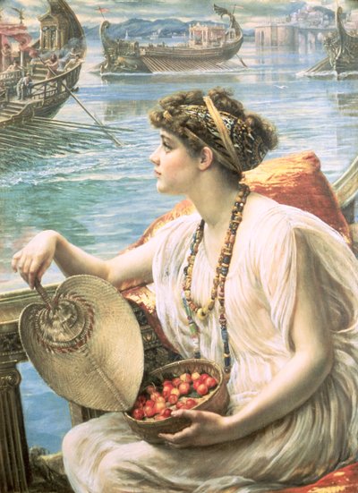 Ein römisches Bootsrennen von Edward John Poynter