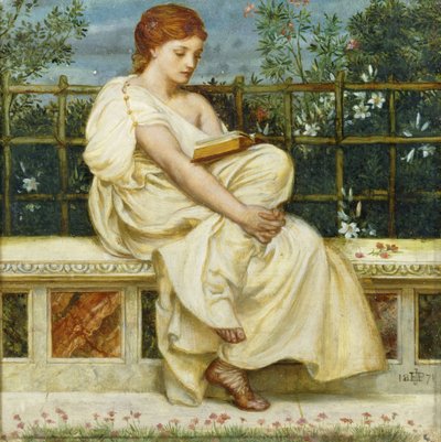 Lesen, 1871 von Edward John Poynter