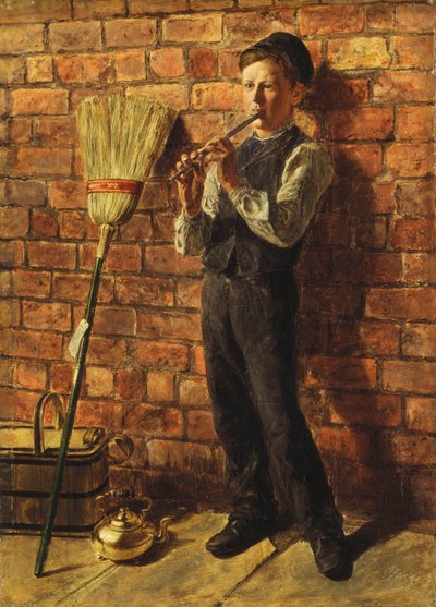 Musik gegen Arbeit, 1864 von Edward Joseph Worrall