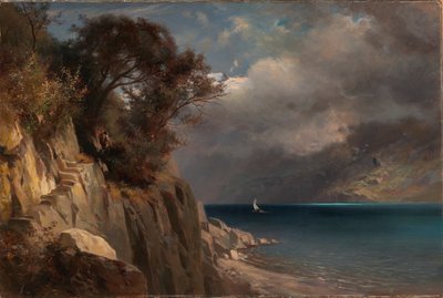 Seelandschaft von Edward L. Custer
