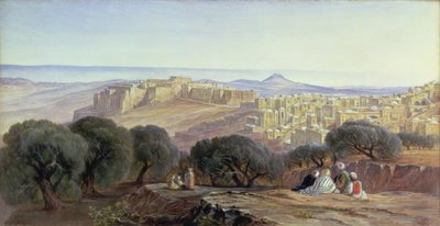 Bethlehem, 1879 von Edward Lear