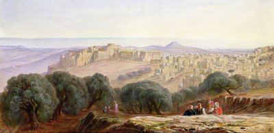 Bethlehem, ca. 1870 von Edward Lear