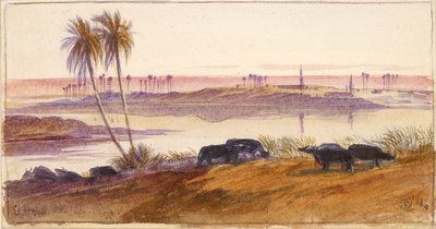 El Hon, Ägypten von Edward Lear