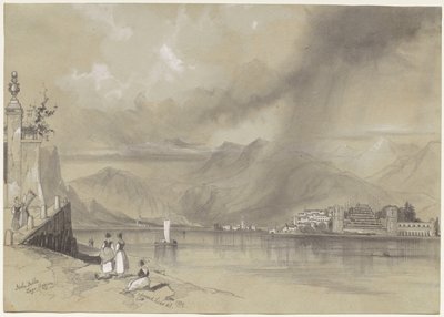 Isola Bella, Lago Maggiore von Edward Lear