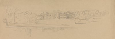 Knowsley Hall von Edward Lear
