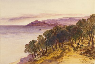 Porto Maurizio von Edward Lear