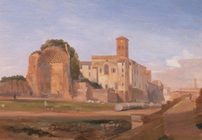Tempel der Venus und Rom, Rom von Edward Lear