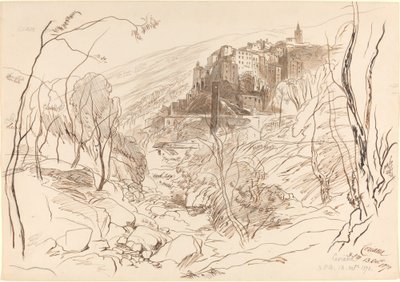 Ansicht von Ceriana von Edward Lear