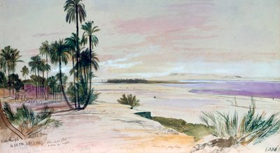 Wadi Halfa, 3. Februar 1867 von Edward Lear