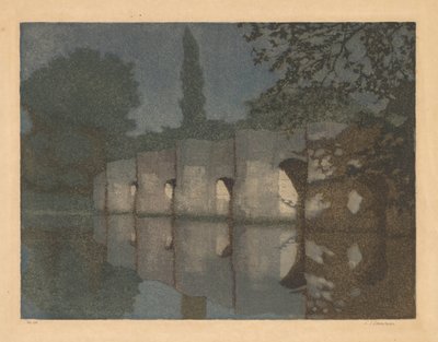 Stopham Brücke von Edward Louis Laurenson