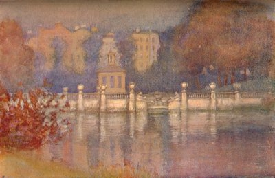 Die Serpentine, Hyde Park, ca. 1911 von Edward Louis Lawrenson