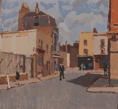 Straße im Frühling, 1923-1943 von Edward Morland Lewis