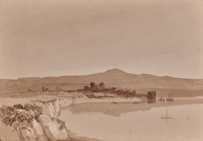 Meereslandschaft mit Blick über eine Bucht von Edward Pretty