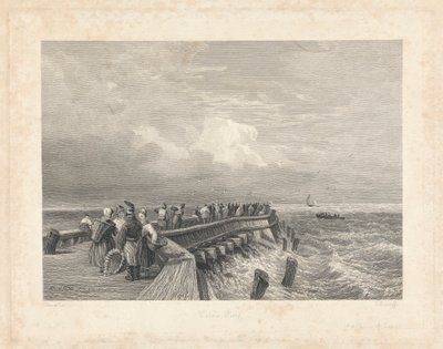 Calais Pier von Edward Radclyffe