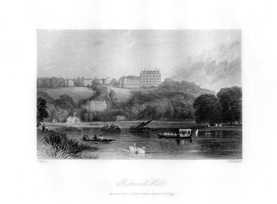 Richmond Hill, Richmond, 19. Jahrhundert von Edward Radclyffe