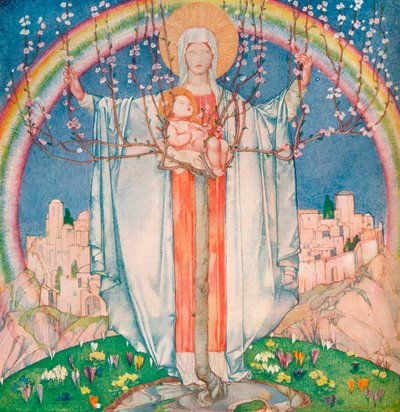 La Madonna Di Promessa, ca. 1890-1914 von Edward Reginald Frampton