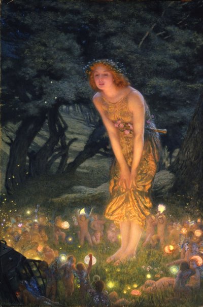 Mittsommernacht von Edward Robert Hughes
