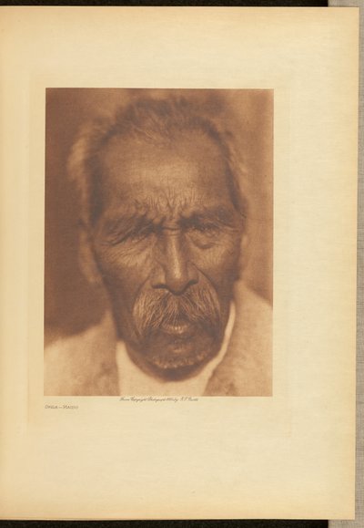 Otila - Maidu von Edward S. Curtis