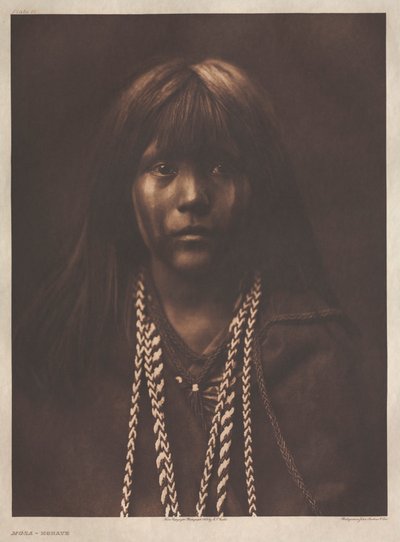 Portfolio II, Platte 61: Mósa-Mohave von Edward S. Curtis