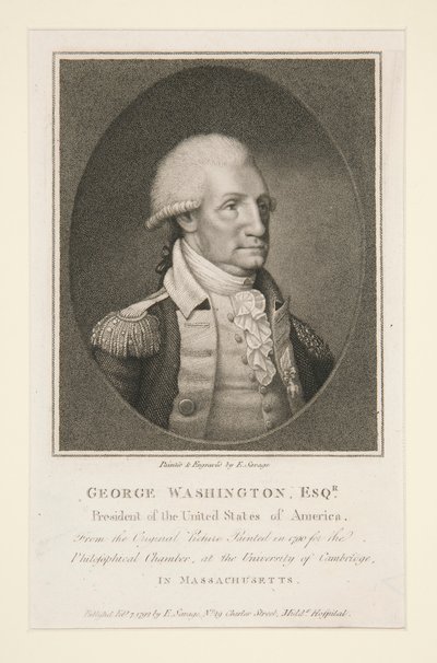 George Washington, Esq. von Edward Savage