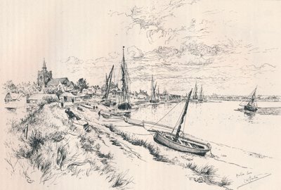 Maldon, Essex, ca. 1879-1898, 1898 von Edward William Charlton