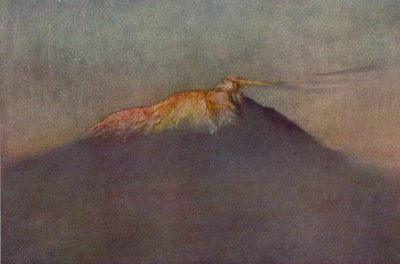 Mount Erebus, 1911 von Charles Edward Wilson