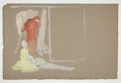 Gruppe von Figuren von Edwin Austin Abbey