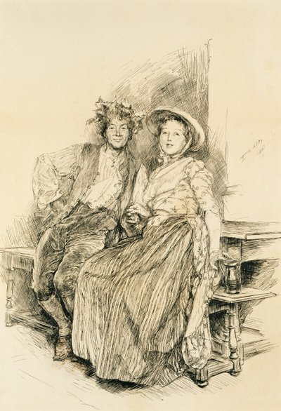 Erntefest von Edwin Austin Abbey