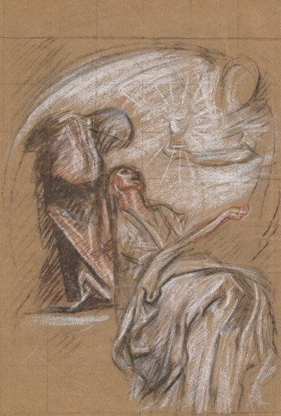 Studie für von Edwin Austin Abbey