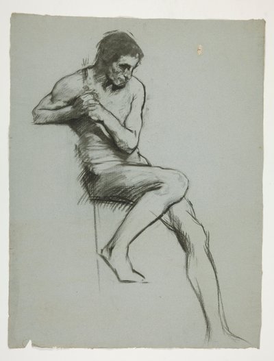 Studie für von Edwin Austin Abbey