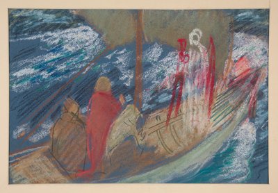 Studie für von Edwin Austin Abbey
