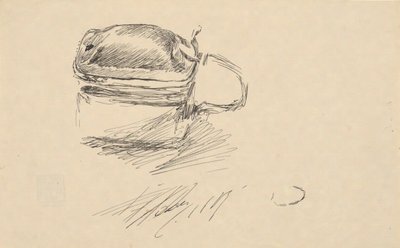 Studie eines Krugs von Edwin Austin Abbey