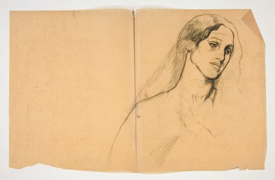 Studie einer Frau von Edwin Austin Abbey