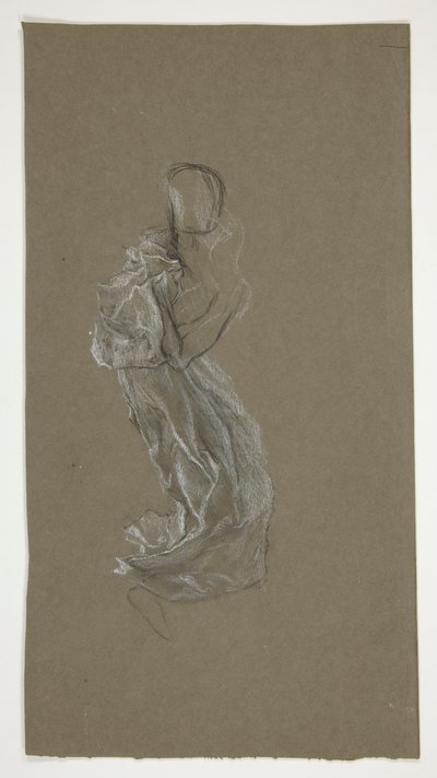 Studie eines Engels von Edwin Austin Abbey