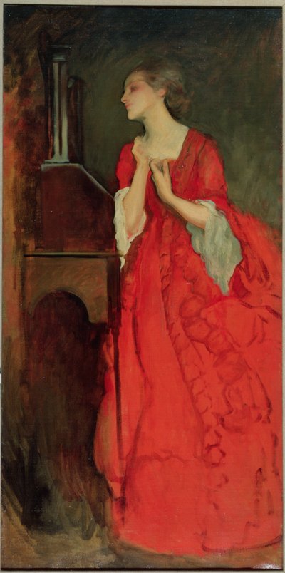 Die Dame Anne von Edwin Austin Abbey