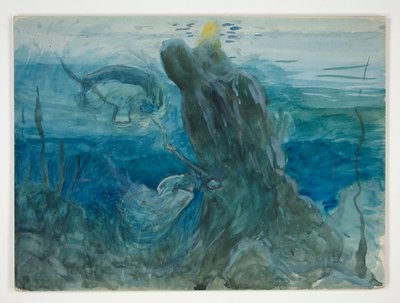 Unterwasserszene von Edwin Austin Abbey
