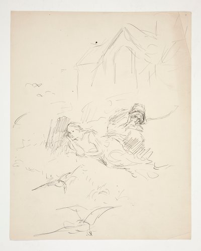 Unidentifizierte Illustration von Edwin Austin Abbey