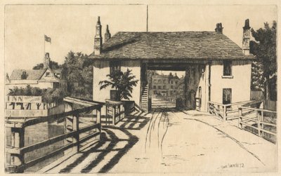 Fulham Bridge Tavern von Edwin Edwards