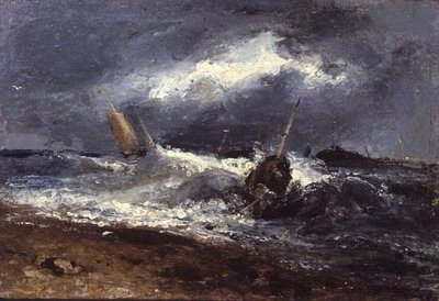Sturmszene von Edwin Hayes