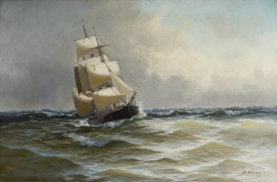 Meereslandschaft von Edwin Henry Eugene Fletcher